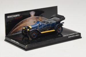 Audi Typ A Phaeton Blå Minichamps 1:43 437019031 Metal — billede 2 af 5