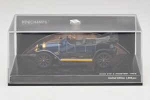 Audi Typ A Phaeton Blå Minichamps 1:43 437019031 Metal — billede 4 af 5