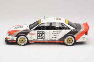 Audi V8 Quattro DTM #45 F. Biela Team AZR 1991 Minichamps 1:18 100911045 Metal — billede 4 af 8