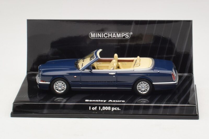 Bentley Azure Blå Minichamps 1:43 Bentley Azure Blå Minichamps 1:43 436139931 Metal