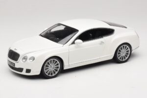 Bentley Continental GT Hvid Erstatningsæske Minichamps 1:18 100139621-R1 Metal