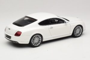 Bentley Continental GT Hvid Erstatningsæske Minichamps 1:18 100139621-R1 Metal — billede 3 af 8