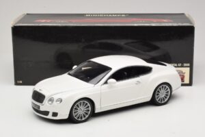 Bentley Continental GT Hvid Erstatningsæske Minichamps 1:18 100139621-R1 Metal — billede 8 af 8