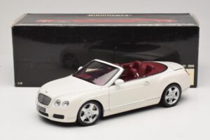 Bentley Continental GTC Hvid Erstatningsæske Minichamps 1:18 100139032-R1 Metal — billede 8 af 8
