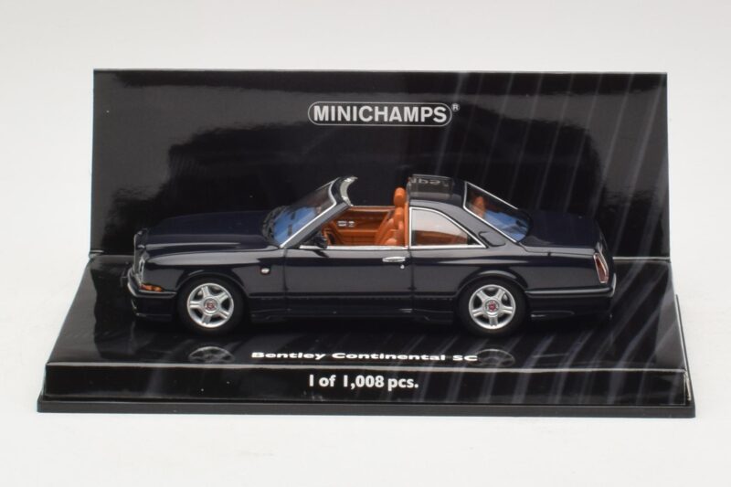 Bentley Continental SC Mørkeblå Minichamps 1:43 Bentley Continental SC Mørkeblå Minichamps 1:43 436139990 Metal