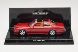 Bentley Continental SC Rød Metallic Minichamps 1:43 436139991 Metal