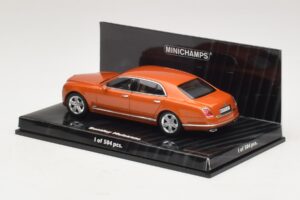 Bentley Mulsanne Orange Metallic Minichamps 1:43 436139902 Metal — billede 3 af 4