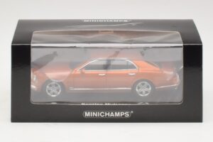 Bentley Mulsanne Orange Metallic Minichamps 1:43 436139902 Metal — billede 4 af 4