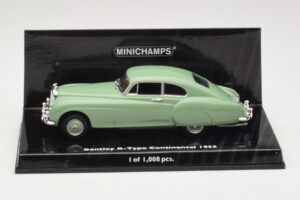 Bentley R-Type Continental Grøn Minichamps 1:43 436139424 Metal