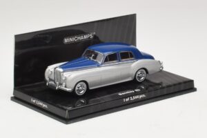 Bentley S2 Sølvblå Minichamps 1:43 436139950 Metal — billede 2 af 4