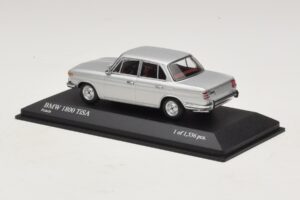 BMW 1800 TI/SA Sølv Minichamps 1:43 400025100 Metal — billede 3 af 4