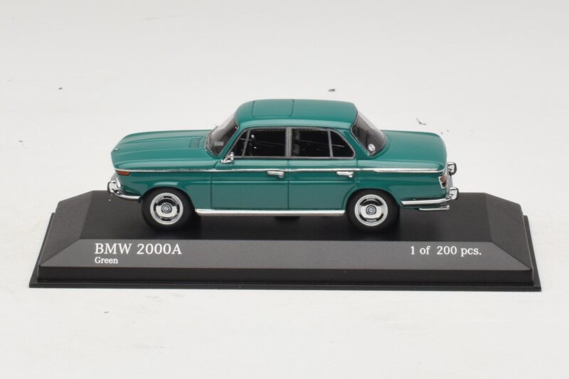 BMW 2000A Grøn Minichamps 1:43 BMW 2000A Grøn Minichamps 1:43 437023001 Metal