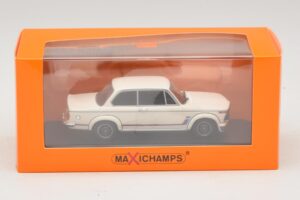 BMW 2002 Turbo Hvid Maxichamps 1:43 940022201 Metal — billede 4 af 4