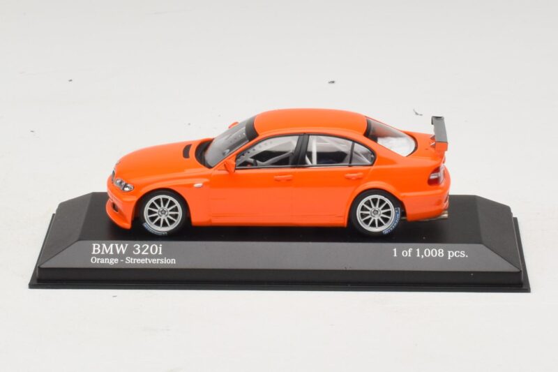 BMW 320i E46 Gadeversion Orange Minichamps 1:43 400052400 Metal