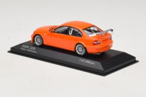 BMW 320i E46 Gadeversion Orange Minichamps 1:43 400052400 Metal — billede 3 af 4