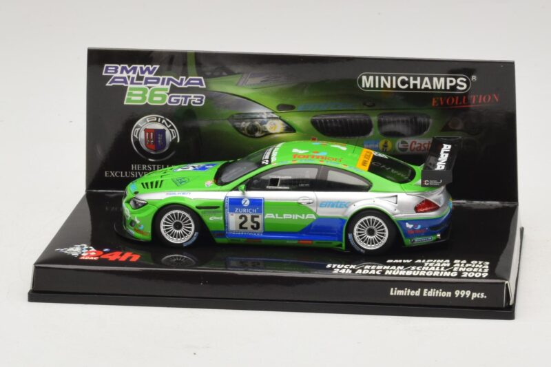 BMW Alpina B6 GT3 #25 24 Hours of Nürburgring 2009 Minichamps 1:43 437092625 Metal