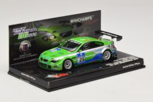 BMW Alpina B6 GT3 #25 24 Hours of Nürburgring 2009 Minichamps 1:43 437092625 Metal — billede 2 af 5