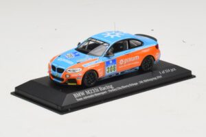 BMW M235i Team Adrenalin #308 Fischer / Zils 24 Hours of Nurburgring 2014 Minichamps 1:43 437142408 Metal — billede 2 af 4