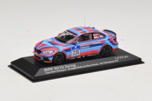 BMW M235i Team BMW Motorsport #235 Bovigdon 24 Hours of Nurburgring 2014 Minichamps 1:43 437142435 Metal — billede 2 af 4