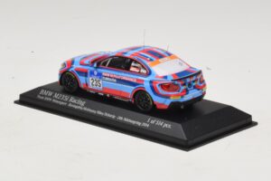 BMW M235i Team BMW Motorsport #235 Bovigdon 24 Hours of Nurburgring 2014 Minichamps 1:43 437142435 Metal — billede 3 af 4