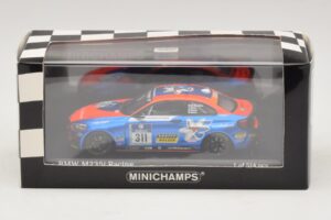 BMW M235i Team Medienkraftwerk #311 Di Martino / Olivo 24 Hours of Nurburgring 2014 Minichamps 1:43 437142411 Metal — billede 4 af 4
