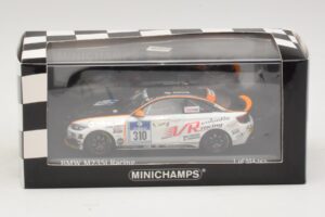 BMW M235i Team Valentin Racing #310 Piepenbrink 24 Hours of Nurburgring 2014 Minichamps 1:43 437142410 Metal — billede 4 af 4