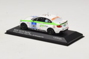 BMW M235i ToolFuel #303 Krohn 24 Hours of Nurburgring 2014 Minichamps 1:43 437142403 Metal — billede 3 af 4