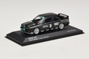 BMW M3 E30 #6 F. Grohs DTM 1987 Minichamps 1:43 430872006 Metal — billede 2 af 4