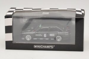 BMW M3 E30 #6 F. Grohs DTM 1987 Minichamps 1:43 430872006 Metal — billede 4 af 4