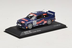 BMW M3 E30 Auto Maas #42 Becker DTM 1992 Minichamps 1:43 430922042 Metal — billede 2 af 4