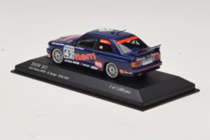 BMW M3 E30 Auto Maas #42 Becker DTM 1992 Minichamps 1:43 430922042 Metal — billede 3 af 4