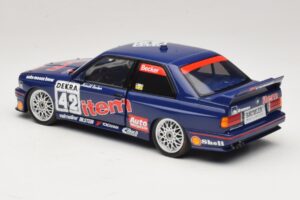 BMW M3 E30 Auto Maass #42 H. Becker DTM 1992 Minichamps 1:18 180922042 Metal — billede 7 af 8