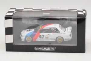 BMW M3 E30 M-Team Linder #47 Vogt / Herger Winners ETC Zolder 1987 Minichamps 1:43 430872047 Metal — billede 4 af 4