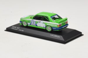 BMW M3 E30 Michelin #23 C. Oberndorfer DTM 1988 Minichamps 1:43 430882023 Metal — billede 3 af 4