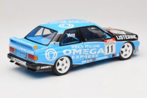 BMW M3 E30 Omega #11 W. Hoy BTCC Champion 1991 Minichamps 1:18 180912011 Metal — billede 3 af 8