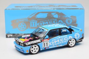 BMW M3 E30 Omega #11 W. Hoy BTCC Champion 1991 Minichamps 1:18 180912011 Metal — billede 8 af 8