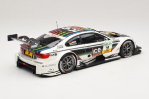 BMW M3 E92 DTM #21 M. Wittmann BMW Team MTEK 2013 Minichamps 1:18 100132221 Metal — billede 3 af 8