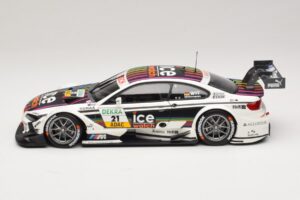 BMW M3 E92 DTM #21 M. Wittmann BMW Team MTEK 2013 Minichamps 1:18 100132221 Metal — billede 4 af 8