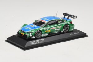 BMW M3 E92 DTM #7 A. Farfus BMW Team RBM DTM 2013 Minichamps 1:43 410132207 Metal — billede 2 af 4