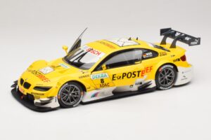 BMW M3 E92 DTM #8 D. Werner BMW Team Schnitzer 2012 Minichamps 1:18 100122208 Metal — billede 2 af 8