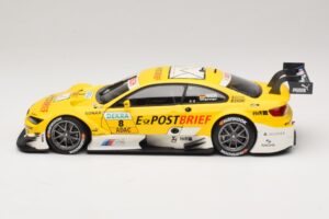BMW M3 E92 DTM #8 D. Werner BMW Team Schnitzer 2012 Minichamps 1:18 100122208 Metal — billede 4 af 8
