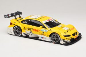BMW M3 E92 DTM #8 D. Werner BMW Team Schnitzer 2012 Minichamps 1:18 100122208 Metal — billede 6 af 8