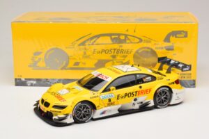 BMW M3 E92 DTM #8 D. Werner BMW Team Schnitzer 2012 Minichamps 1:18 100122208 Metal — billede 8 af 8