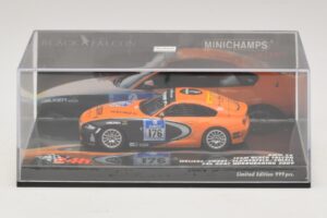 BMW Z4 GT3 Black Falcon #176 24 Hours of Nürburgring 2009 Minichamps 1:43 437092776 Metal — billede 4 af 5