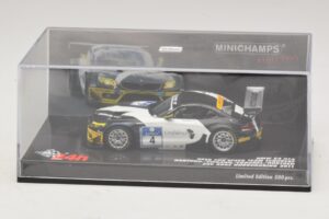 BMW Z4 GT3 Need for Speed Team #4 Hartung / Viebahn 24 Hours of Nürburgring 2011 Minichamps 1:43 437112904 Metal — billede 4 af 5