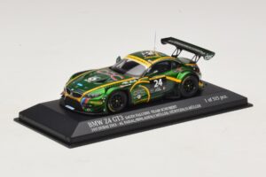 BMW Z4 GT3 Saudi Falcons #24 Al Faisal / Binladen 24 Hours of Dubai 2013 Minichamps 1:43 437132424 Metal — billede 2 af 4