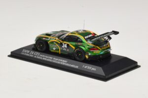 BMW Z4 GT3 Saudi Falcons #24 Al Faisal / Binladen 24 Hours of Dubai 2013 Minichamps 1:43 437132424 Metal — billede 3 af 4
