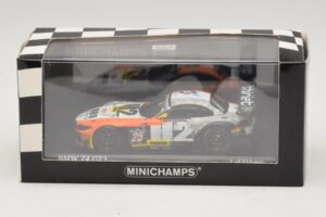 BMW Z4 GT3 TDS Racing #25 Hassid / Badey 24 Hours of Spa 2013 Minichamps 1:43 437132435 Metal — billede 4 af 4