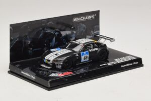 BMW Z4 M Coupe #69 Adams / K. Ludwig ADAC 24h Nürburgring 2009 Minichamps 1:43 400092769 Metal — billede 2 af 5
