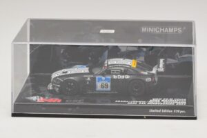 BMW Z4 M Coupe #69 Adams / K. Ludwig ADAC 24h Nürburgring 2009 Minichamps 1:43 400092769 Metal — billede 4 af 5